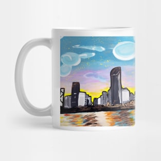 Beautiful Brisbane City Painting Mug